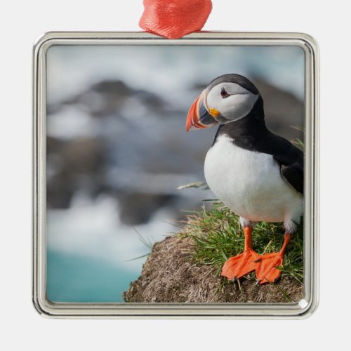 Puffin Metal Ornament