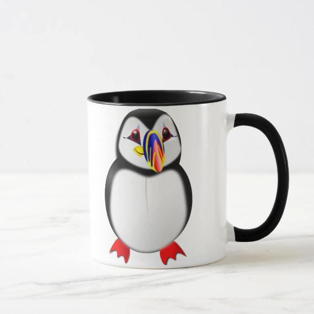 Puffin Mug (Right)