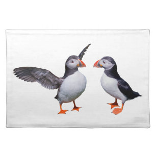 Puffin Pals Placemat (choose colour)