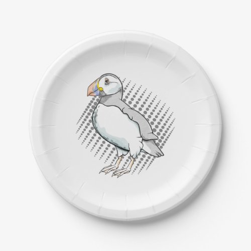 Puffin Paper Plates