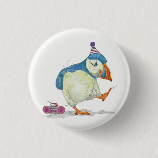 Puffin party button