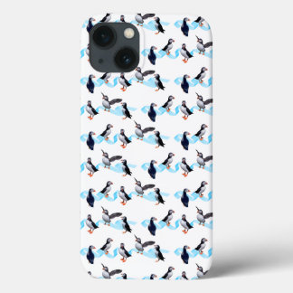 Puffin Party iPad Case (choose colour)