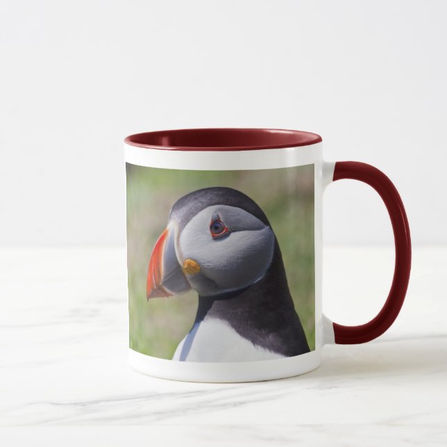 Puffin Portrait Mug (Right)