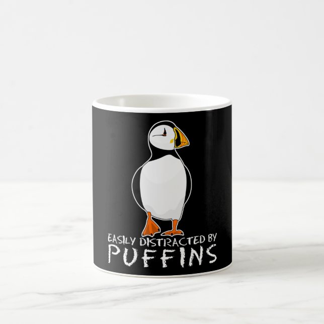 Puffin Puffins Puffin Coffee Mug (Center)