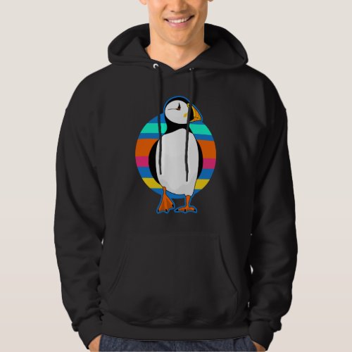 Puffin Retro Puffin Hoodie