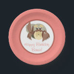 Puffin Rock Party Plate - Bernie<br><div class="desc">Puffin Rock Birthday Party Paper Plate - Bernie Design</div>