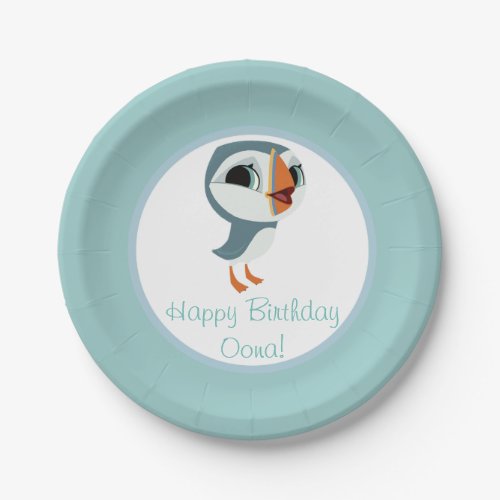 Puffin Rock Party Plate _ Oona