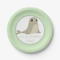 Puffin Rock Party Plate - Silky