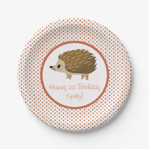 Puffin Rock Party Plate _ Spiky