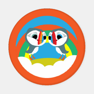Puffin Rocks Coaster Set