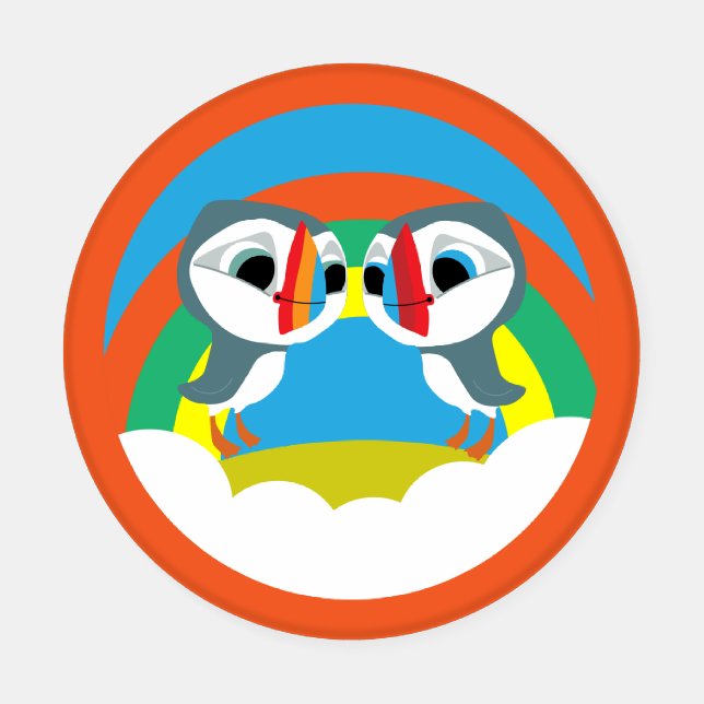 Puffin Rocks Coaster Set (Single)