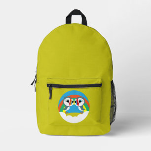 Puffin Rocks Printed Backpack