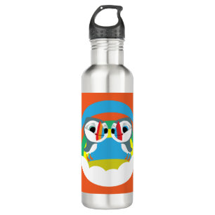 Puffin Rocks Stainless Steel Water Bottle