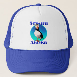 Puffin, Seward, Alaska - Trucker Hat