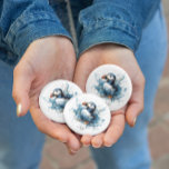 Puffin Splash, custom Button<br><div class="desc">Add a pop of art to your jacket, backpack, or lanyard with our "Puffin Splash" pin button! This charming button features a delightful puffin in a cool blue watercolor design, making it a unique and fun accessory. It’s a small, stylish way to show off your personality wherever you go. The...</div>