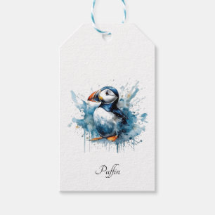 Puffin Splash, custom Gift Tags