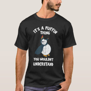 Puffin Thing Iceland Animal Seabird   Puffin   T-Shirt