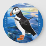 PUFFIN TIME WALL CLOCK