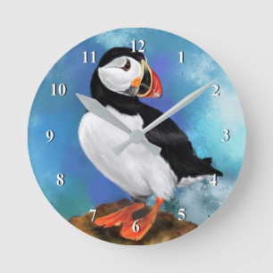 Puffin Wall Clock