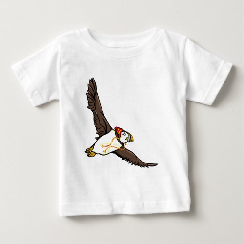 Puffin Wearing A Hat A Knitted Hat Baby T_Shirt