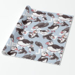Puffin Wrapping Paper