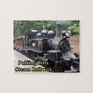 Puffing Billy Historic Steam Train in Australia Jigsaw Puzzle