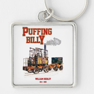 Puffing Billy Steam Train English Locomotive Keychain