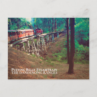 Puffing Billy Steamtrain, Dandenong Ranges Postcard