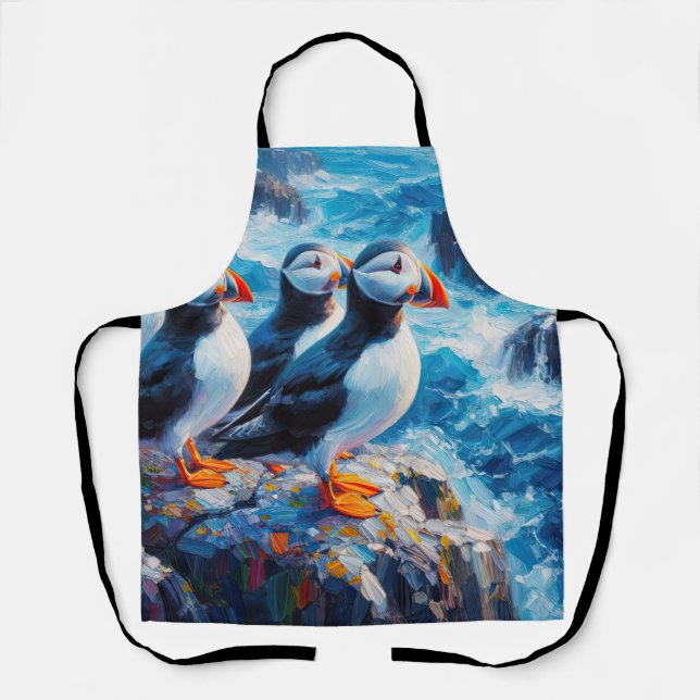 Puffins Apron (Front)