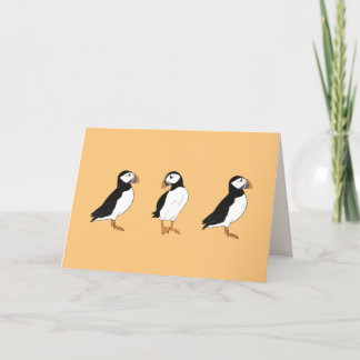 Puffin's Blank Card