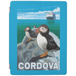Puffins & Cruise Ship - Cordova, Alaska iPad Smart Cover