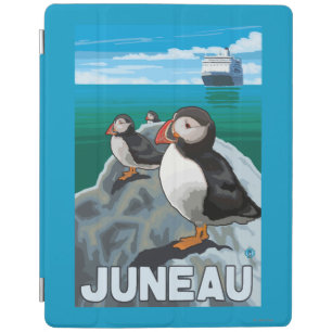 Puffins & Cruise Ship - Juneau, Alaska iPad Smart Cover
