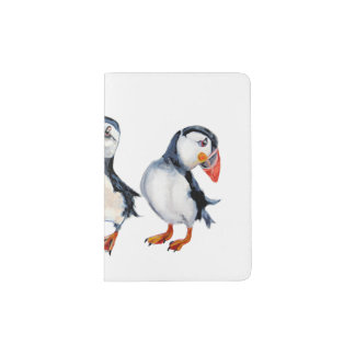 Puffins Passport Holder