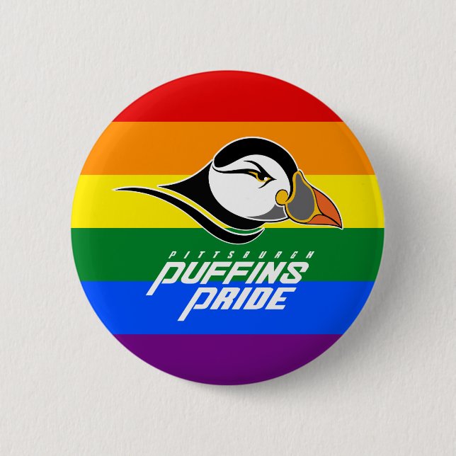 Puffins Pride Button (Front)