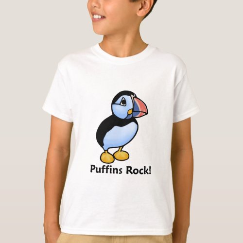 Puffins Rock T_Shirt