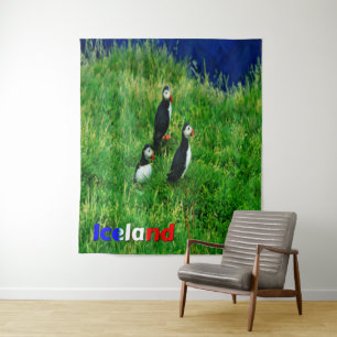 Puffins Tapestry