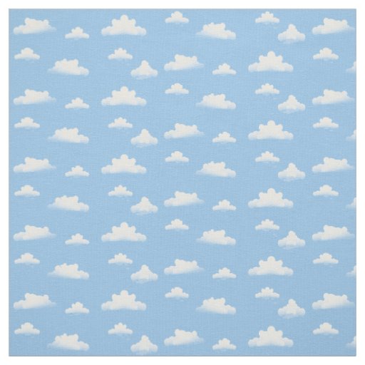 Puffy Clouds Designer Fabric