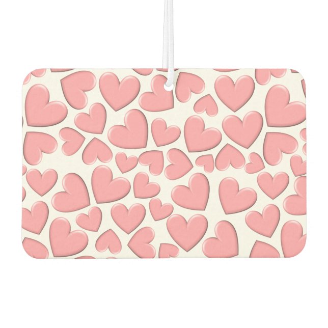 Puffy Heart Air Freshener (Front)