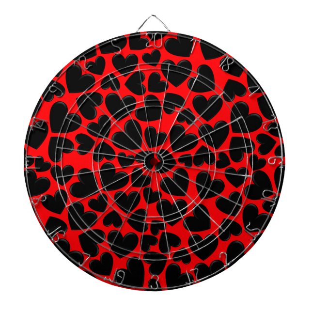 Puffy Heart Dart Board (Front)