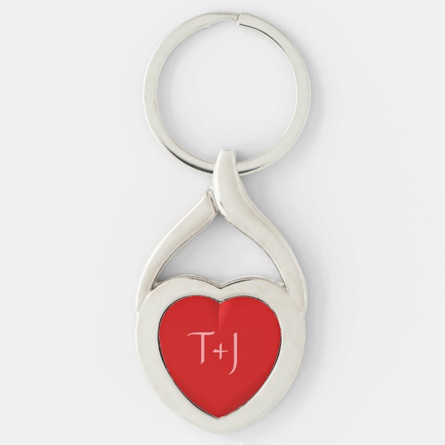 Puffy Heart Keychain (Front)