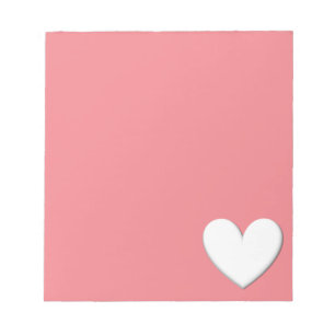 Puffy Heart Notepad