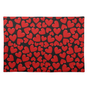 Puffy Heart Placemat