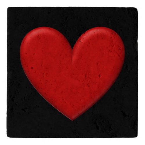 Puffy Heart Trivet