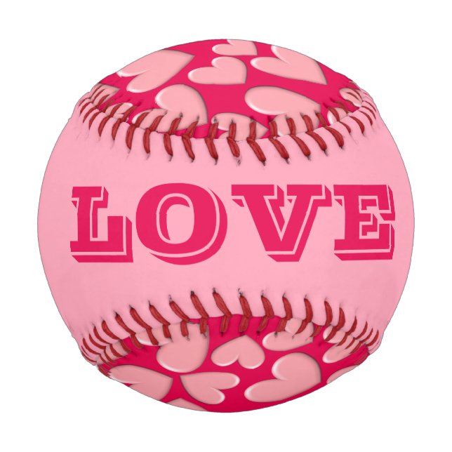 Puffy Hearts Baseball (Back)