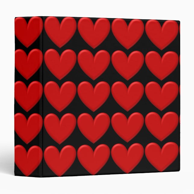 Puffy Hearts Binder (Front/Spine)