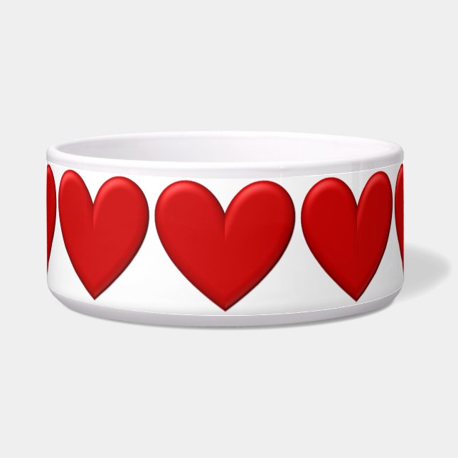 Puffy Hearts Bowl (Front)