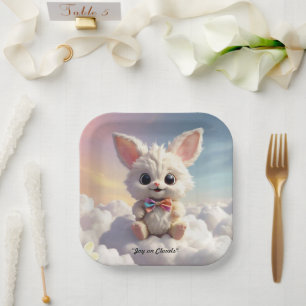 "Puffy Pal" Paper Plates