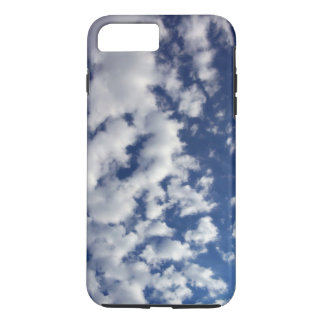 Puffy White Clouds On Blue Sky iPhone 8 Plus Case