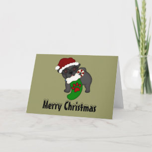Pug #1 Christmas Card