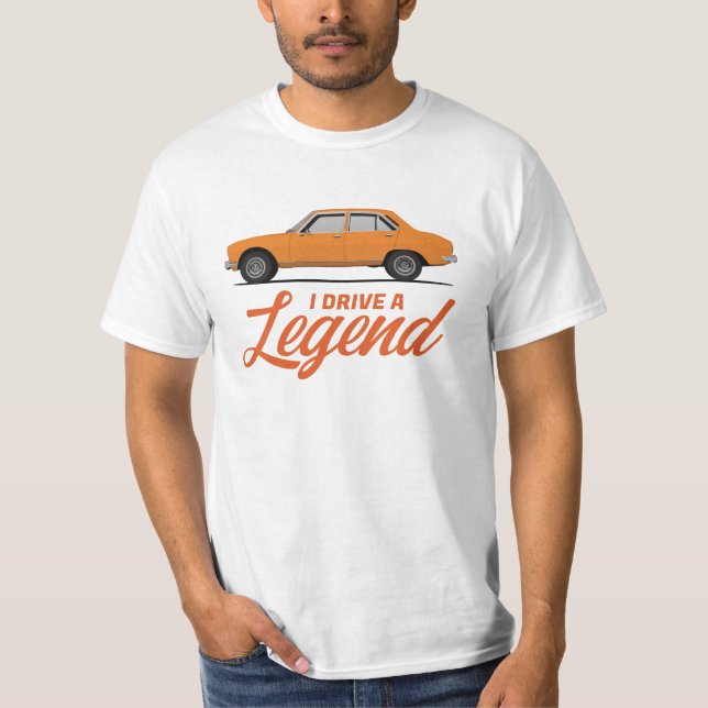 Pug 504 - I drive a legend T-Shirt (Front)